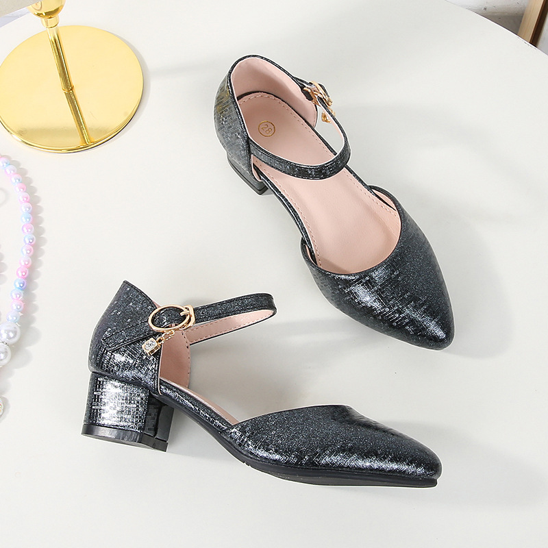 2025 New Accessible Luxury Kidsren's Summer Women's Pink Kidsren's Shoes Women's Dance Latin Dance Shoes Ballet Girls