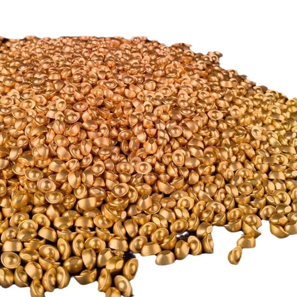 Alluvial Gold Solid Small Ingot DIY Chinoiserie Home Furnishings Decoration Mini Zinc Alloy Solid Small Ingot Accessories