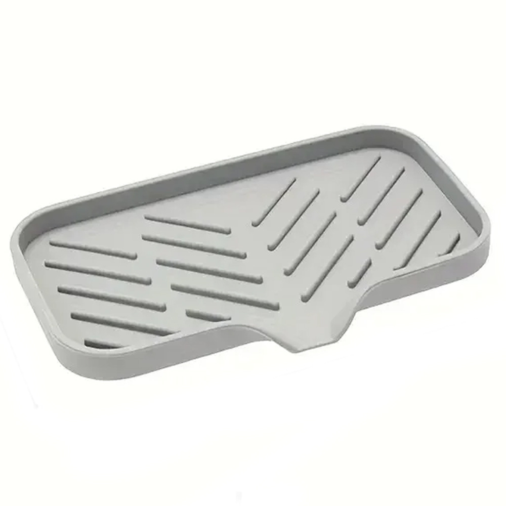 Cross-border Hot Selling Silicone Soap Box Japanese Bathroom Kitchen Drain Pad Storage Tray Creative Soap Box