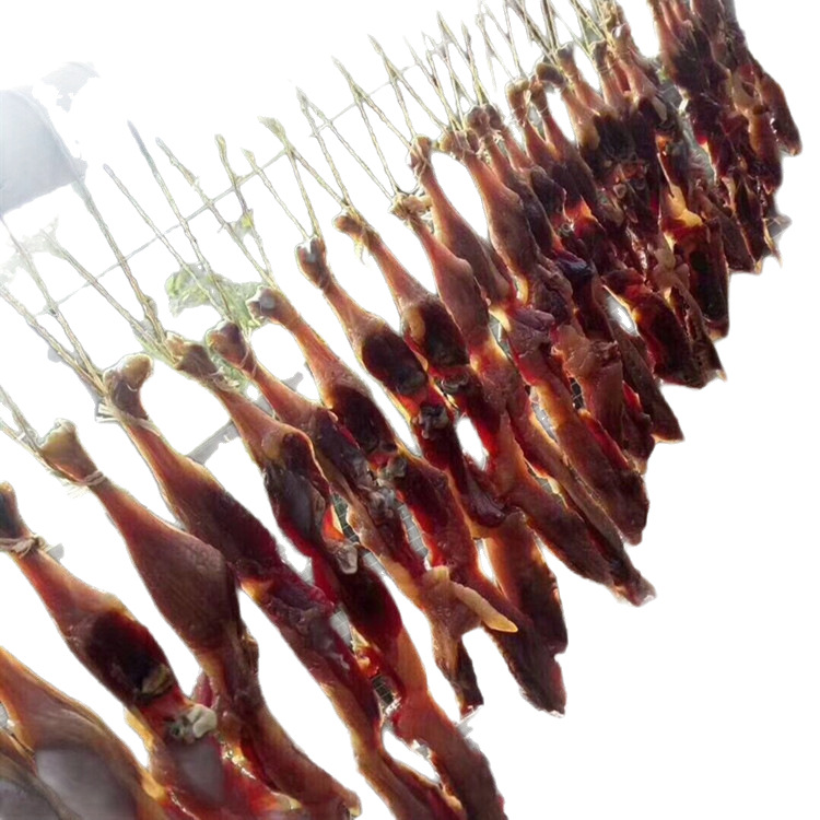 Cured Duck Strips, High-Quality Cured Duck Strips, Dried Cured Duck Legs, Cured Meat, Cured Sausage, Cured Duck Strips, Cured Duck Strips at Exhibitions and Street Stalls