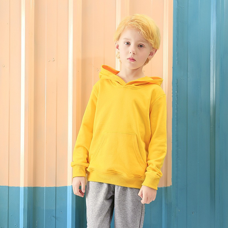 2024 spring and autumn children's clothing vests boys solid color children's coat girls clothes hooded vests factory outlet