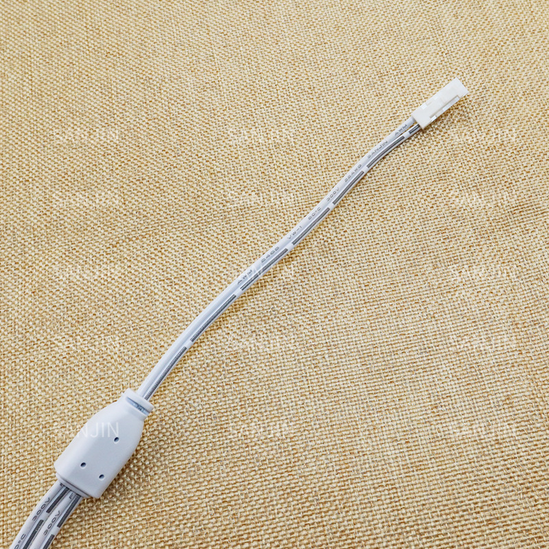 Strip light S8140 male head plus S8160 female one drag two male and female extension line lamp light with Y-type connecting line