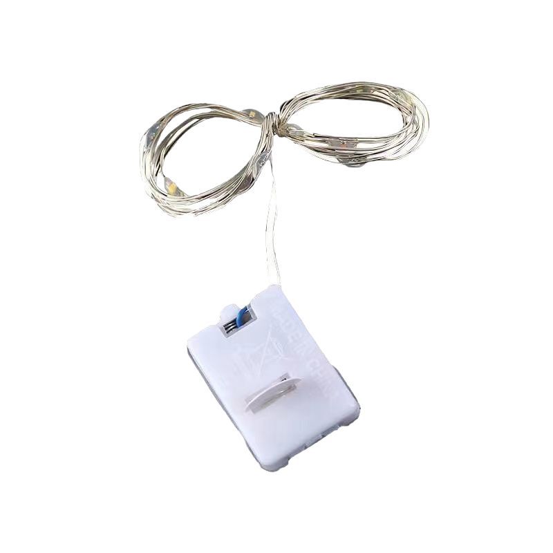 Light string small led colored light string copper wire light button light with battery box led light string festive bouquet decorative atmosphere light