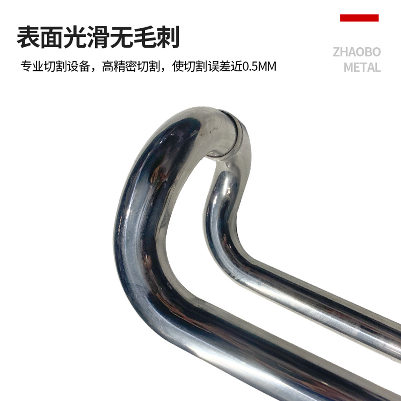 Customized Curved Handrail Pipes, Iron Pipes, Stainless Steel Pipes, Bent and Curved Door Handles, Irregular Shaped Pipes, Cart Handrails, Irregular Pipes