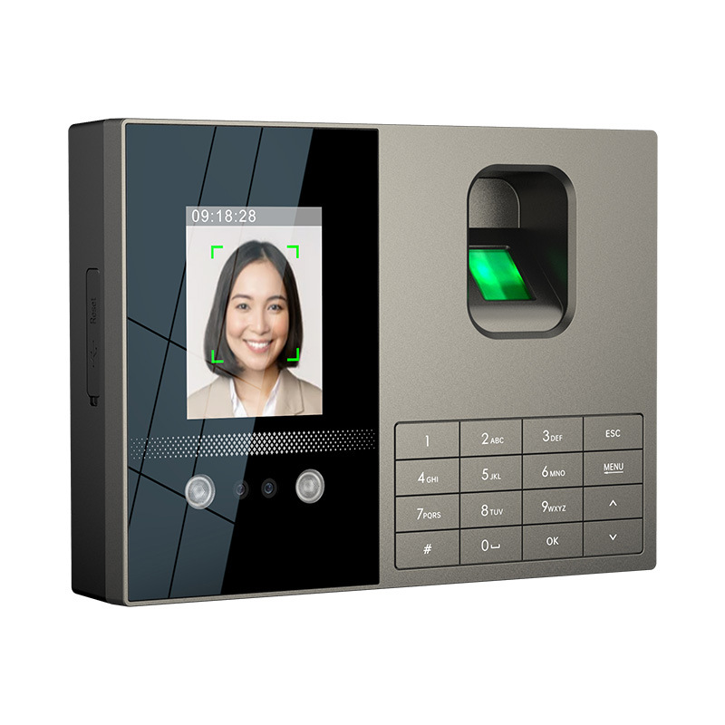 Fs01 Attendance Machine, Access Control Card Punch-In Machine, Face Recognition, Palm Vein Fingerprint, Employee Clock-In, 30 Languages Including Chinese and English