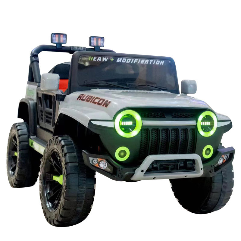 New Wrangler Electric Car Four-Wheel Drive Remote Control Children's Toy Car Can Sit on Large Off-Road Vehicle Four-Wheel Car
