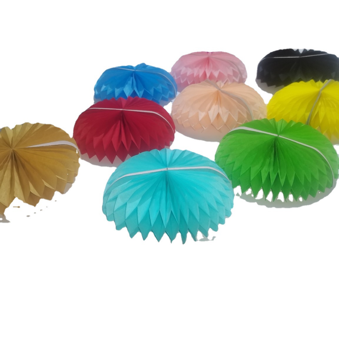 Cross-Border Party Theme Decorative Honeycomb Ball Desktop Honeycomb Ornament Honeycomb Base Birthday Party Honeycomb Ball