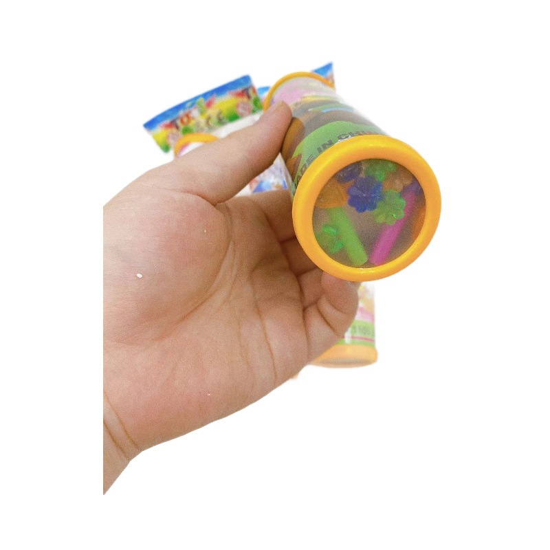 2 Yuan Wholesale Cartoon Mixed Toys Kaleidoscope Kidsren's Toys Nostalgic Interactive Stall Telescope Family Internal View