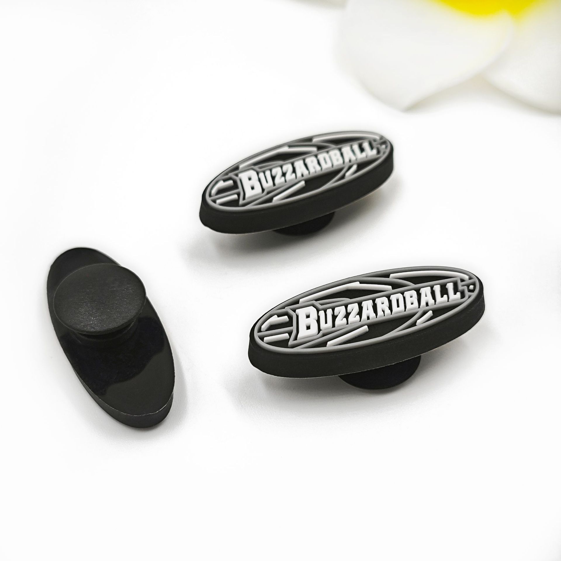 Export Pvc Letter Logo Shoe Flower Creative Shoe Decorative Shoe Buckle Boys and Girls Hole Shoes Removable Accessories