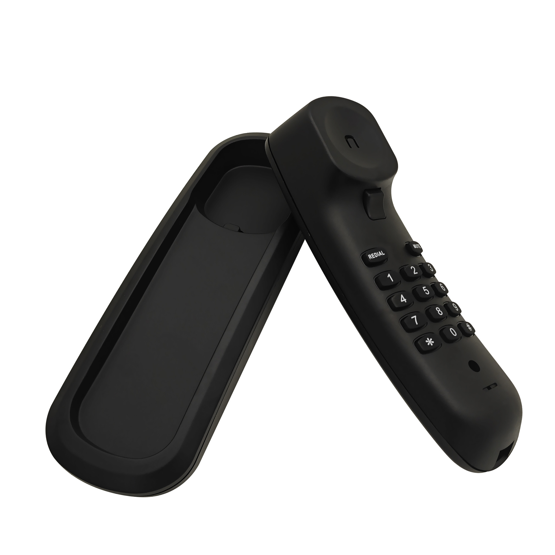 Fixed telephone wall-mounted telephone small extension hotel telephone toilet telephone