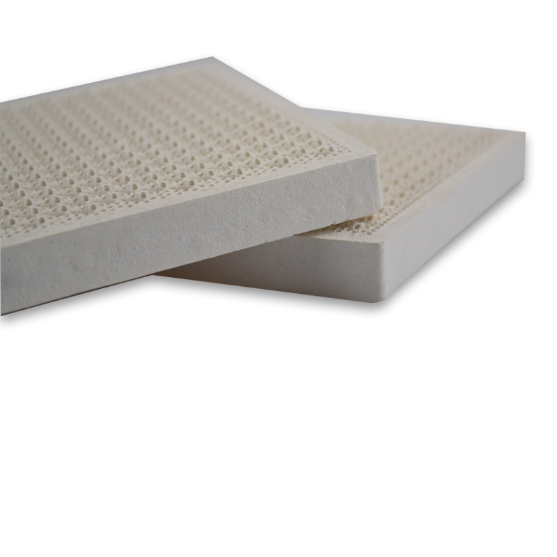 Infrared Ceramic Combustion Plate 13mm Thick, Heating Stove Honeycomb Ceramic Plate, Pyroxene Combustion Ceramic Sheet