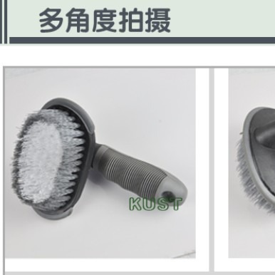 Car Wheel hub brush car wash tool tire brush soft hair cleaning small brush curved handle brush T brush factory wholesale