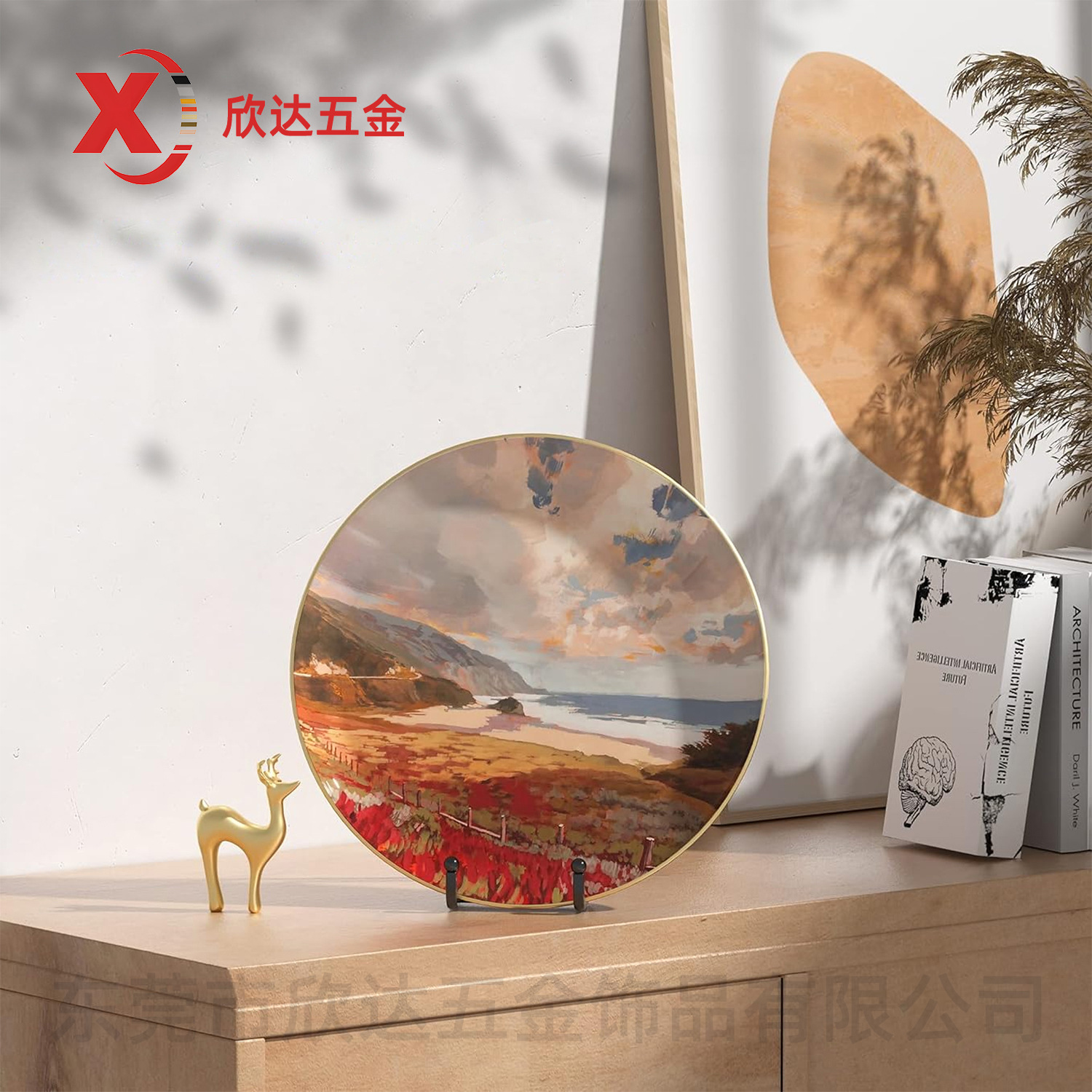 N-Shaped Iron Photo Frame Stand, Simple Mobile Phone Tablet Metal Stand, Ornament Decorative Plate Display Stand