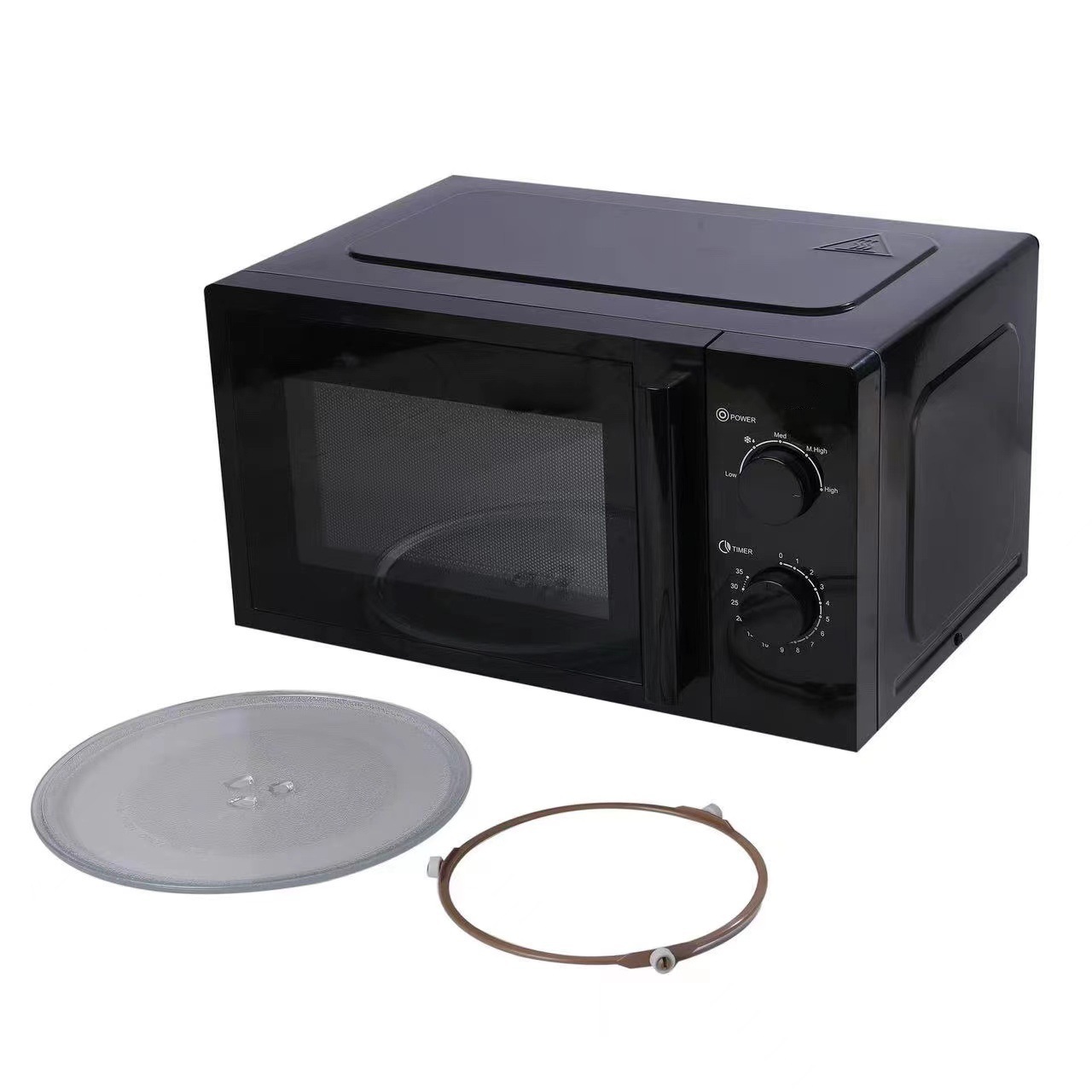 25L Microwave Oven Export European and British Household Multi-Functional Turntable Mechanical Visual Microwave Oven
