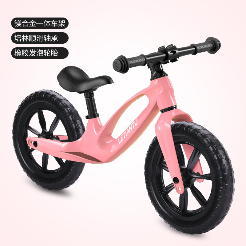 Детский балансирующий автомобиль без педалей, для детей 2-7 лет, 12-дюймовый детский самокат, балансирующий автомобиль, ходунки