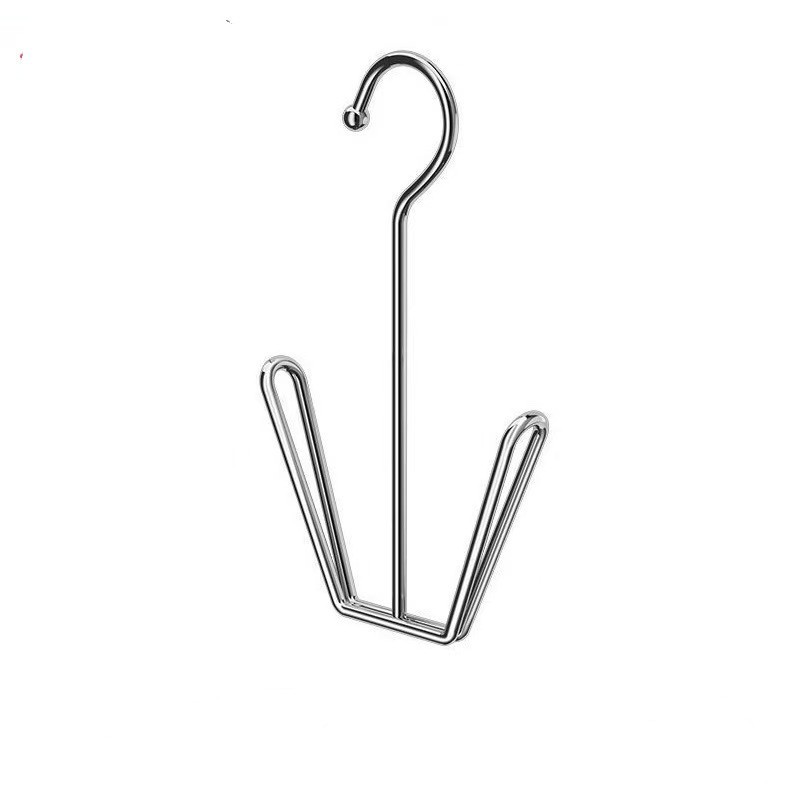 Balcony Windproof Stainless Steel U-Shaped Shoe Drying Rack for Drying Shoes, Household Multi-Functional Hook, Outdoor Simple Shoe Drying Artifact