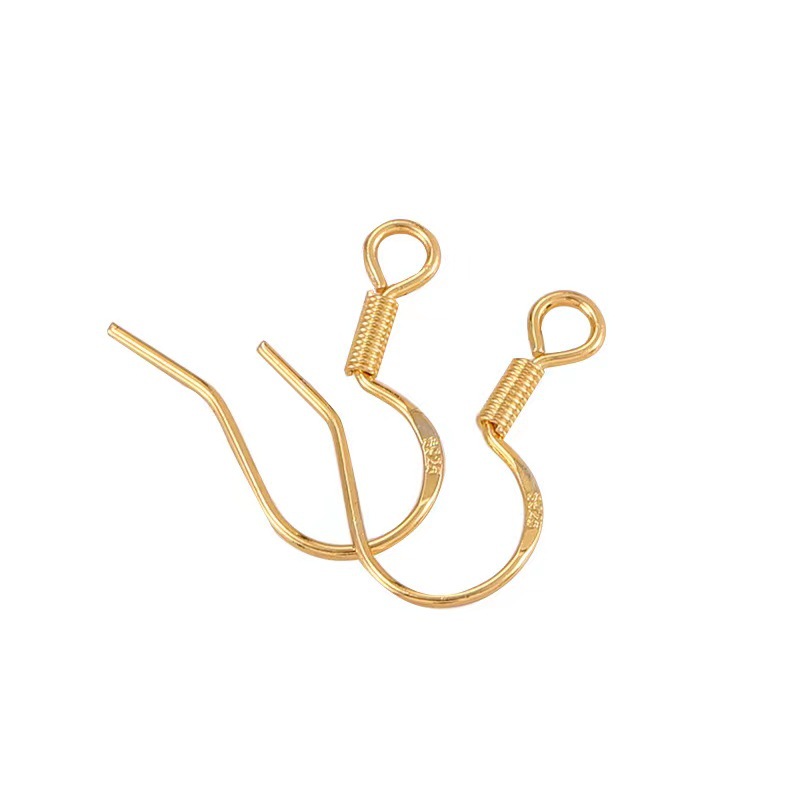 Ear Hook Color-retaining Electroplated Nickel-free Earrings Earrings Earrings Accessories Copper Engraved 925 Small Ear Hook DIY Earrings Accessories