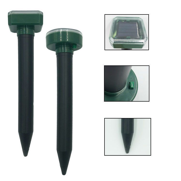 Уличный солнечный ультразвуковой репеллент, солнечный репеллент для мышей, репеллент для змей, квадратный и круглый, водонепроницаемый