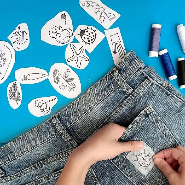 Cross-Border Amazon Water-Soluble Non-Woven Fabric Printable Self-Adhesive Embroider Stabilizer Water-Washable Stabilizer A4A5