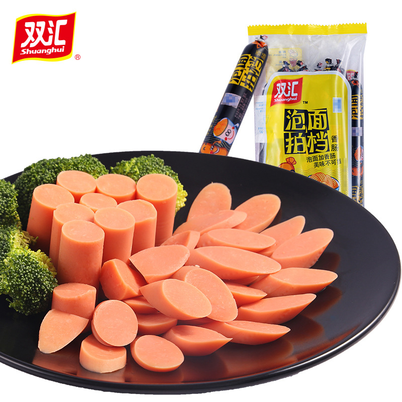 Shuanghui Wang Zhongwang ham sausage instant noodles partner chicken sausage barbecue fried string moisturizing sweet king corn sausage