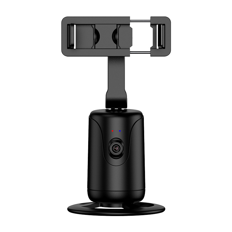 Intelligent Ai Face Recognition Mobile Phone Gimbal 360-Degree Automatic Rotation Live Broadcast Selfie Artifact Panoramic Follow-Up Shooting Anti-Shake