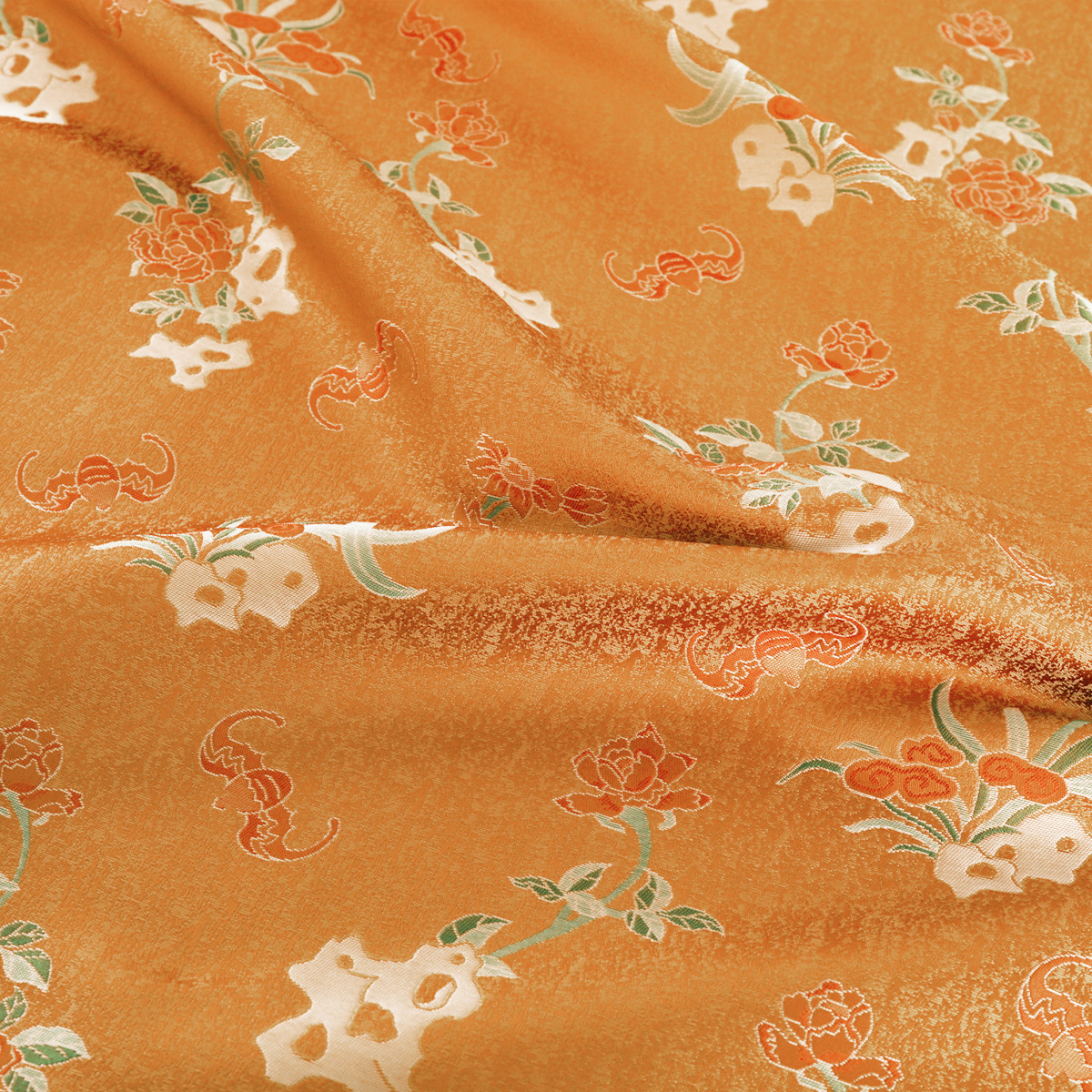 "FS013 Peony" Guofeng Vest Shirt Jacket Fabric Imitation Song Jin Clothing Fabric