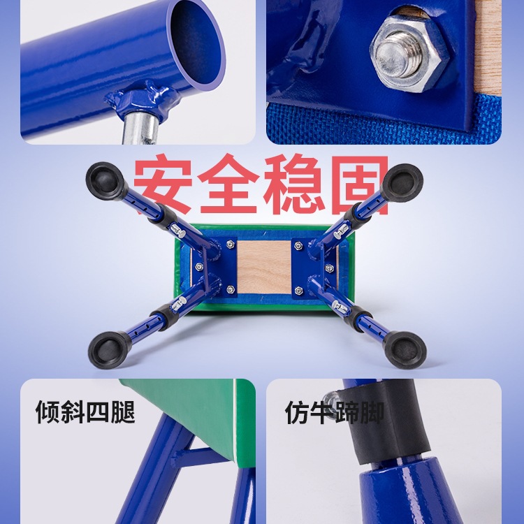 Children's Adjustable Vaulting Horse Kindergarten Vaulting Horse Disassembly Large Goat Jumping Training Equipment Spring Springboard