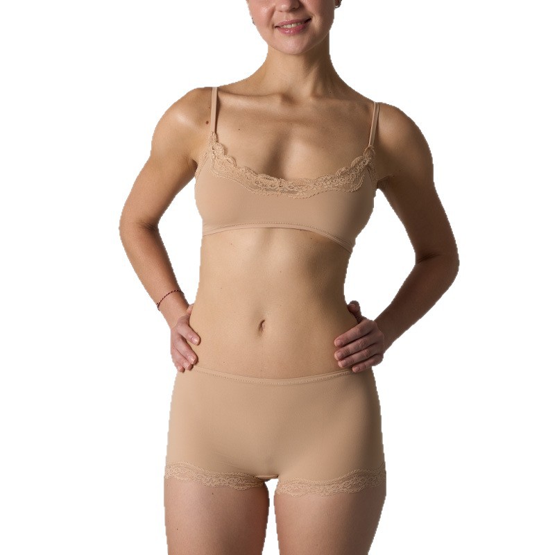 Summer thin lace underwear pure want small big no steel ring bra sexy suit source factory