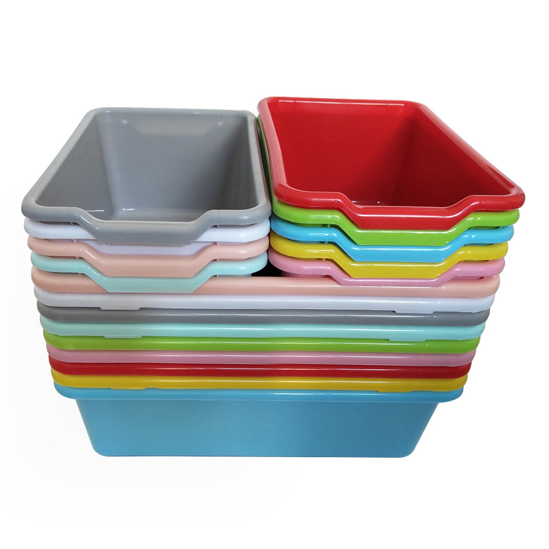 Коробка для хранения игрушек Детский сад Корзина для хранения ребенка Домашняя коробка для хранения Пластиковая коробка для инструментов