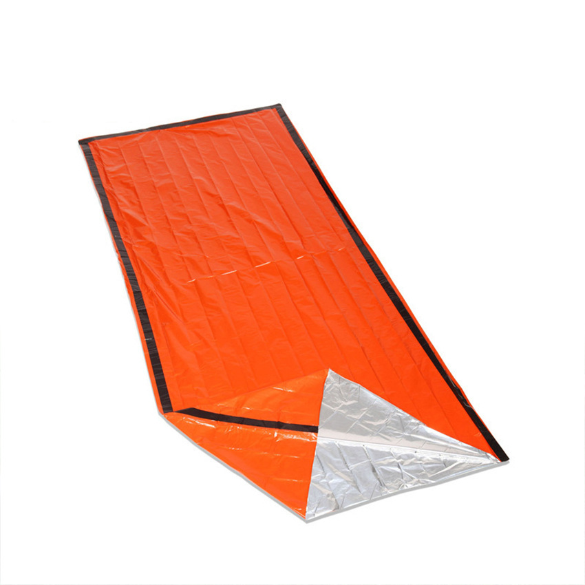 Cross-border Outdoor Sleeping Bag Thermal Insulation Blanket Outdoor Sleeping Bag Tent Cold Relief Emergency Warm Sleeping Bag Emergency Blanket