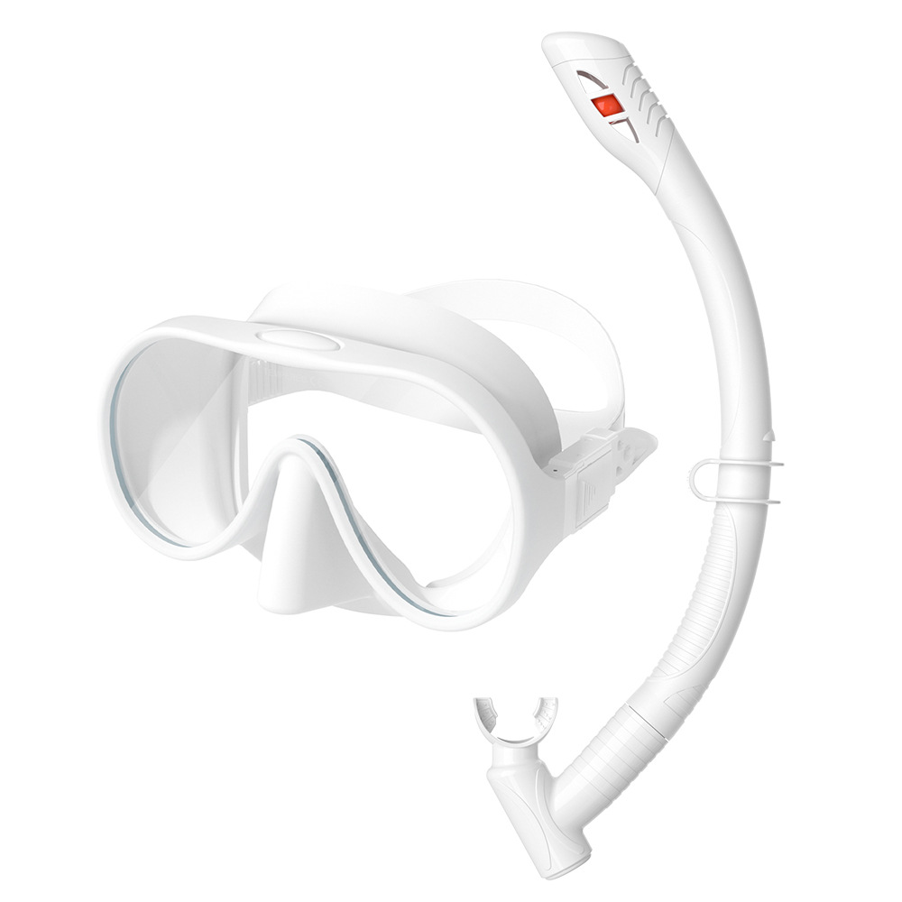 Cross-Border New Children's Snorkeling Set Children's Large-Frame Diving Goggles Snorkel Professional Swimming Snorkeling Goggles Mask