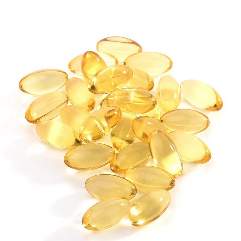 Customized Deep-Sea Fish Oil Soft Capsules Bulk Oem Dog Milk Calcium Lecithin Naked Capsules Oem Krill Oil Capsules
