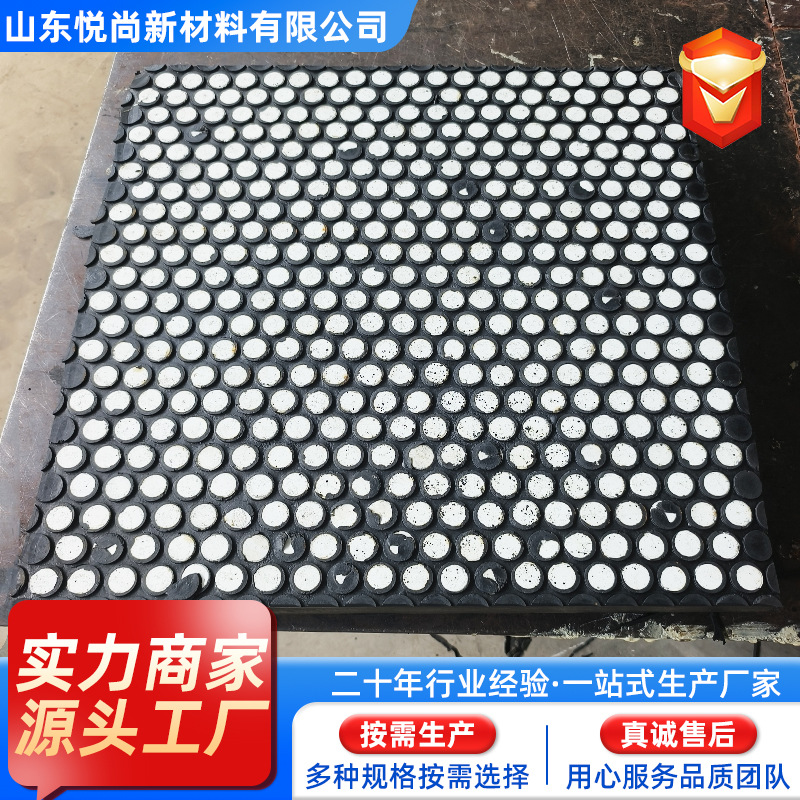 Three-In-One Ceramic Lining Plate Is Smooth and Does Not Block Materials. Coal Hopper Chute Lining Plate Is Two-In-One Composite Wear-Resistant Ceramic Lining Plate