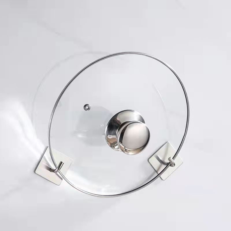 Cross-border kitchen strong sticky hook 304 stainless steel door rear metal kitchen seamless small hook Amazon explosions