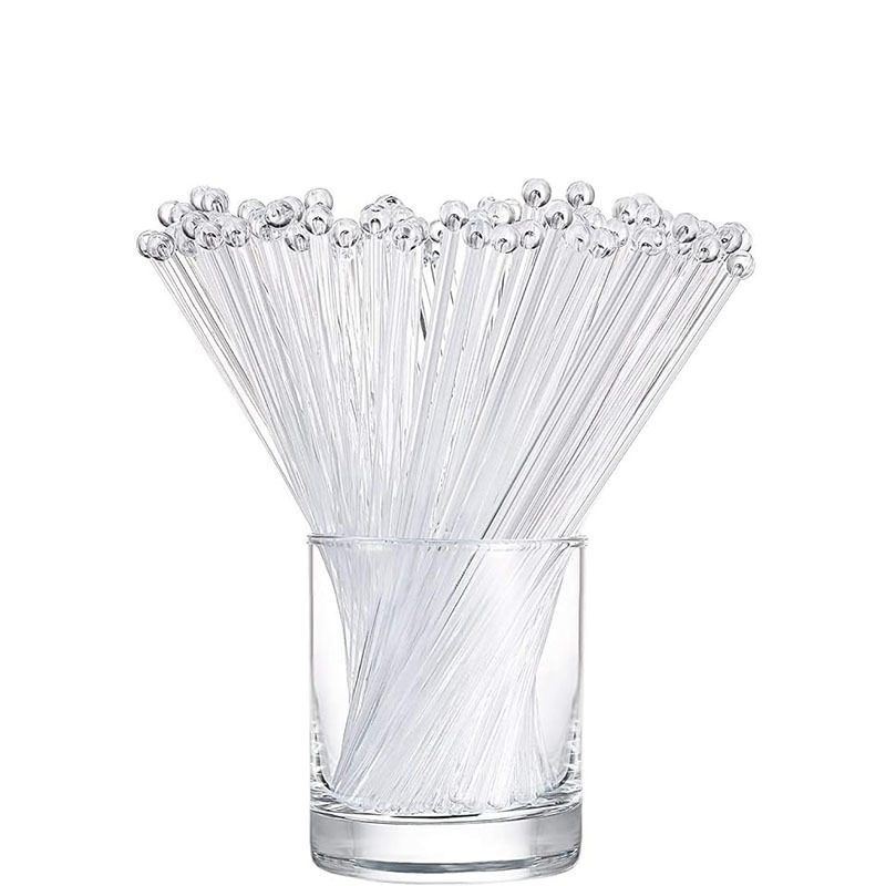 New Disposable Stirrer 15cm Cocktail Coffee Stick Transparent Shaker Experiment Drop Glue Acrylic Plastic