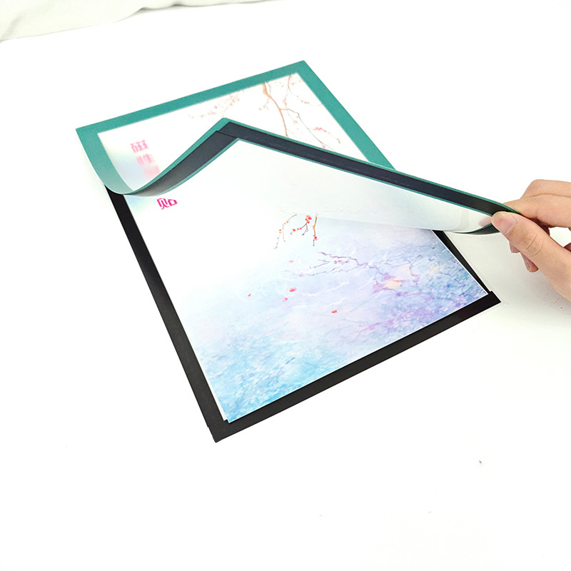 Magnetic Display Sticker A3A4 Poster Promotional Hotel Elevator Wall Sticker Display Billboard Business License Protective Cover