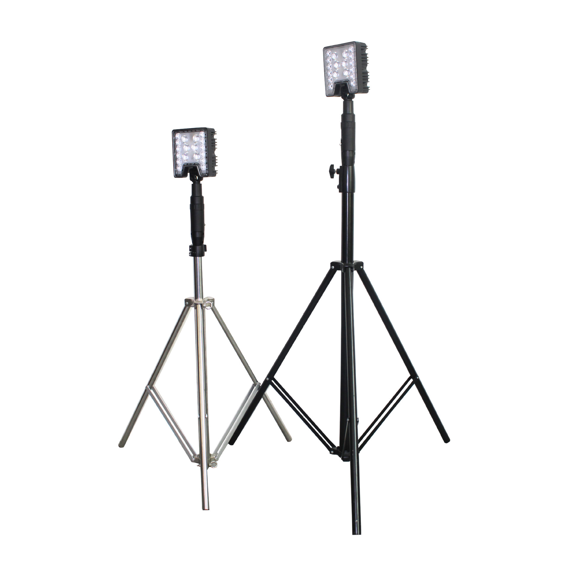 Led Lightweight Mobile Work Light Lifting Emergency Lighting Power Repair Red Yellow Warning Light