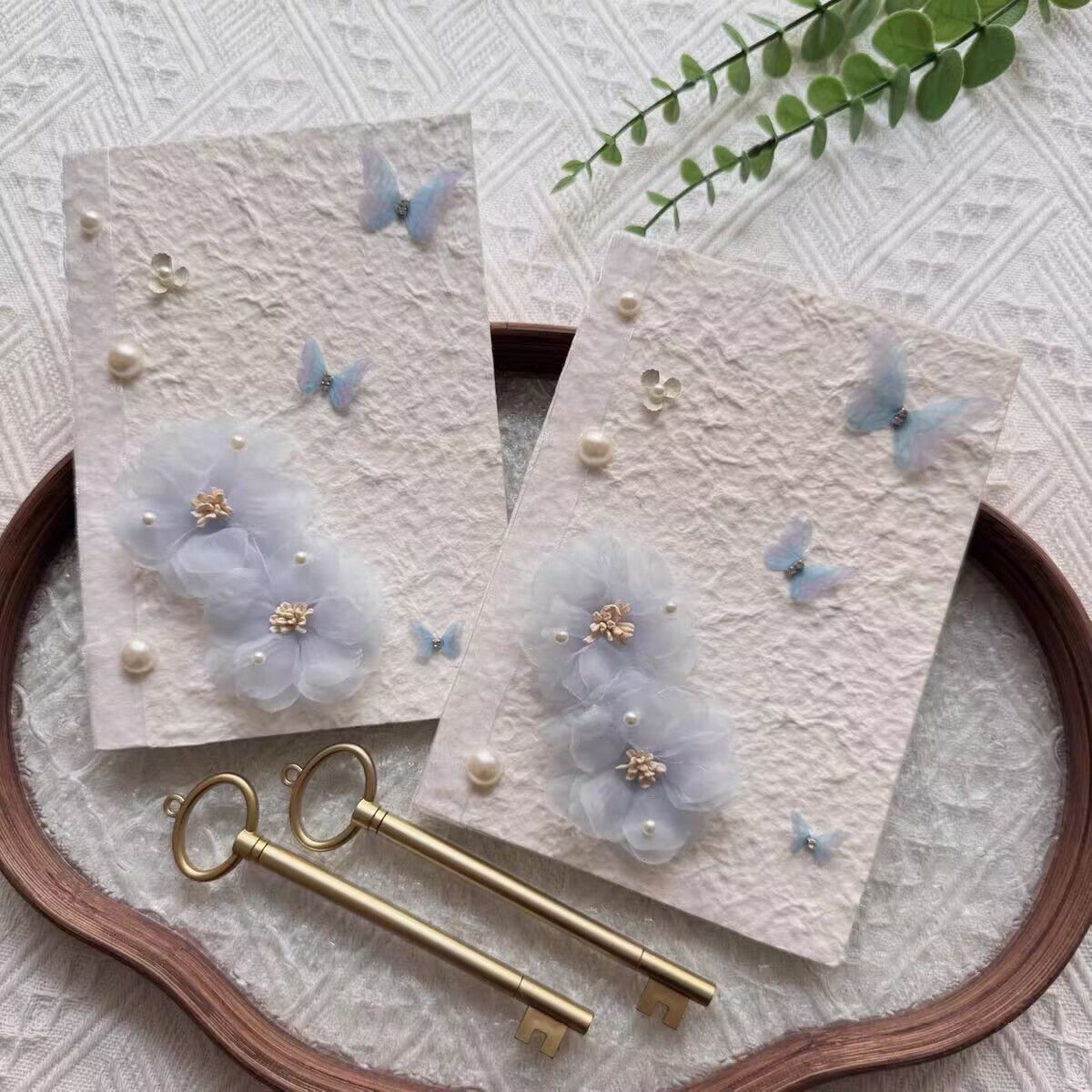 Wedding Vow Card, Groom and Bride Declaration Book, Fresh Wedding Ceremony Engagement Oath Card