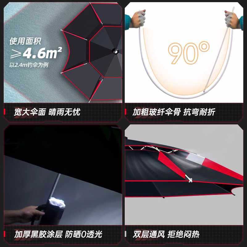 Rainproof Umbrella, Fishing Cane Umbrella, Outdoor Cane Parasol, Fishing Umbrella, Universal Large Fishing Umbrella, New Style