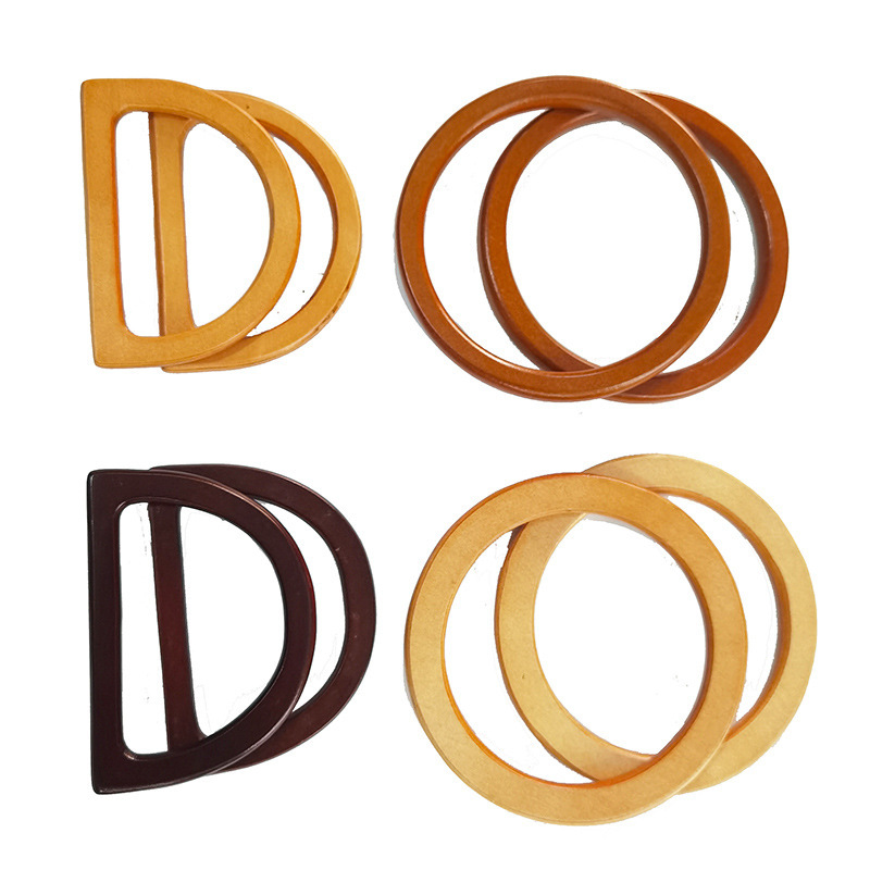 Ручка для сумки, высококачественная деревянная ручка, круглой формы, быстрая доставка