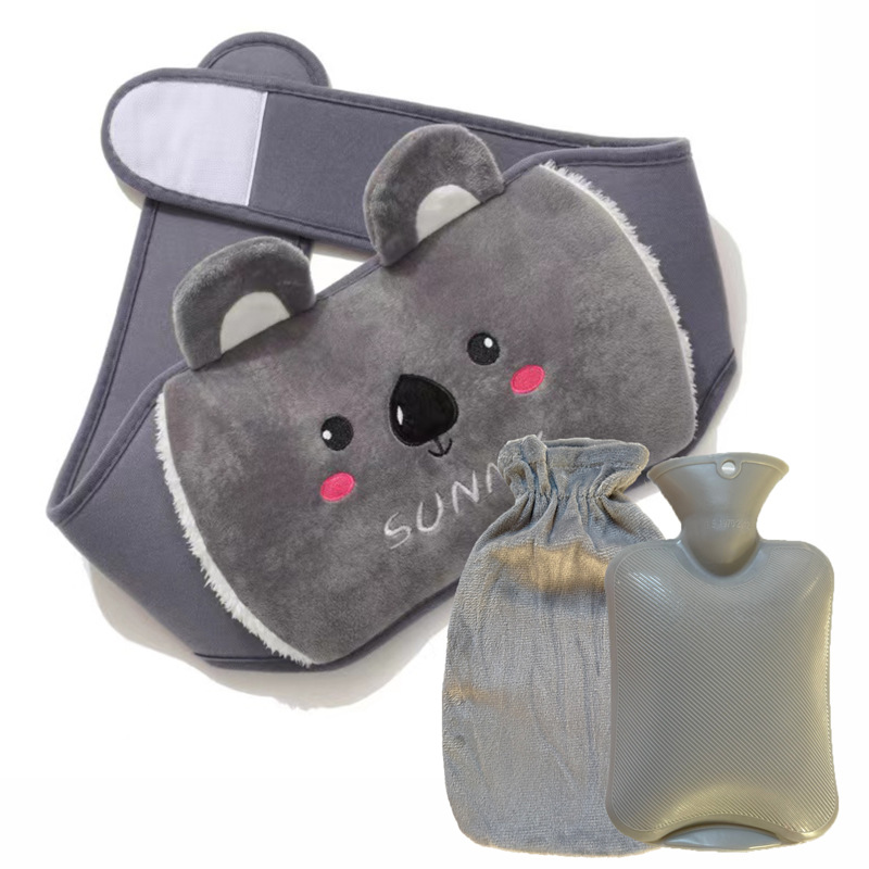 Hot Water Bottle Pvc Flushing Hot Water Bottle Explosion-Proof Manufacturer Wholesale Cross-Border Amazon Charging National Standard Warmer Belt