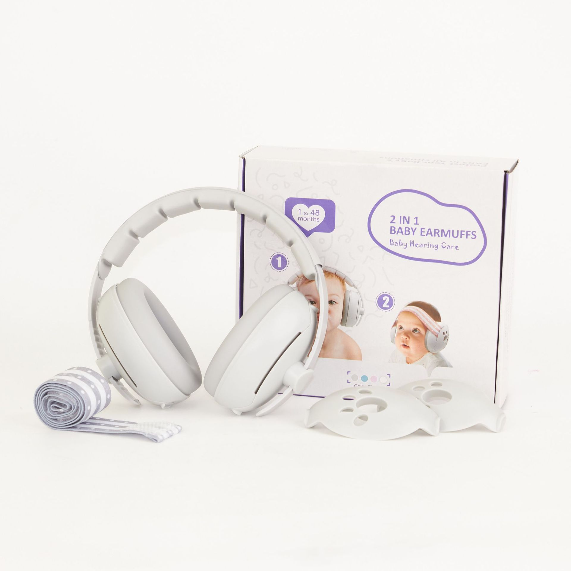 Soundproof Earmuffs for Children, Infants, Toddlers, Anti-Noise Sleep, Children, Infants, Protective, Noise Reduction, Mute Earmuffs
