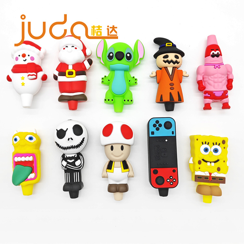 Source Factory Silicone Pipes with Bright Colors and Easy to Clean Silicone Doll Pipes Customized Silicone Pipes
