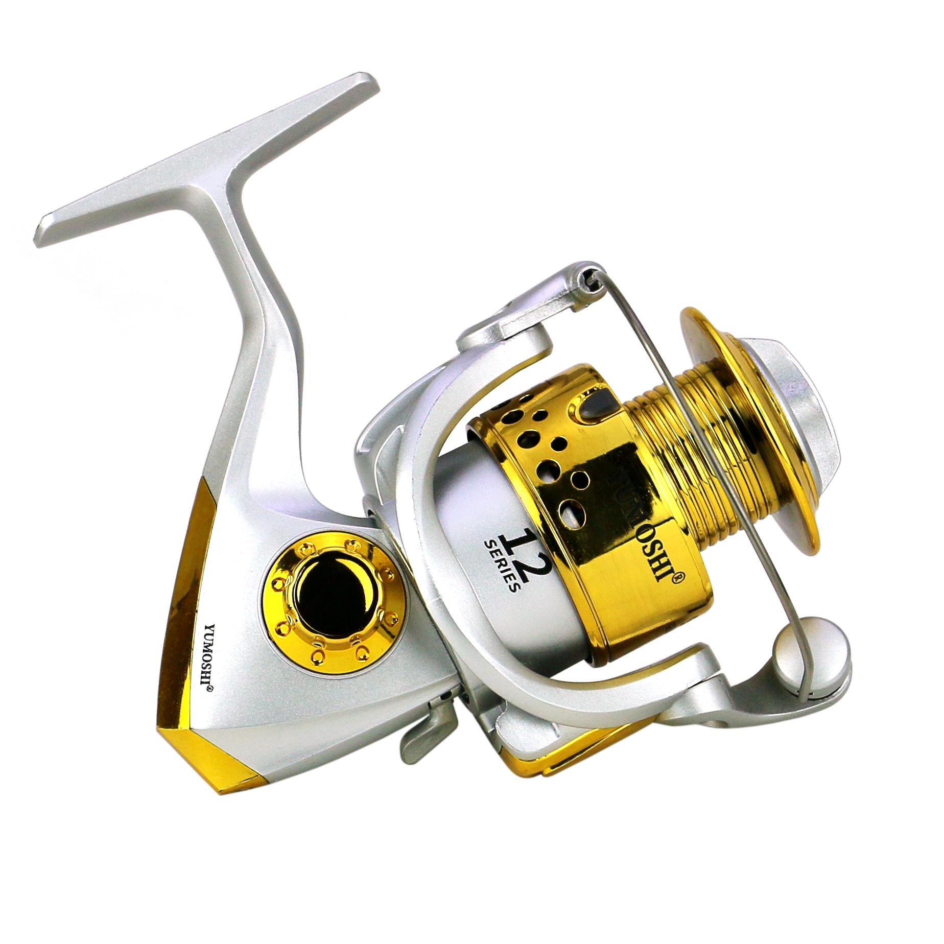 SA1000-7000 Fishing Reel Fish wheel fishing reel fishing reel fishing sea pole wheel spinning wheel plastic head silver yellow