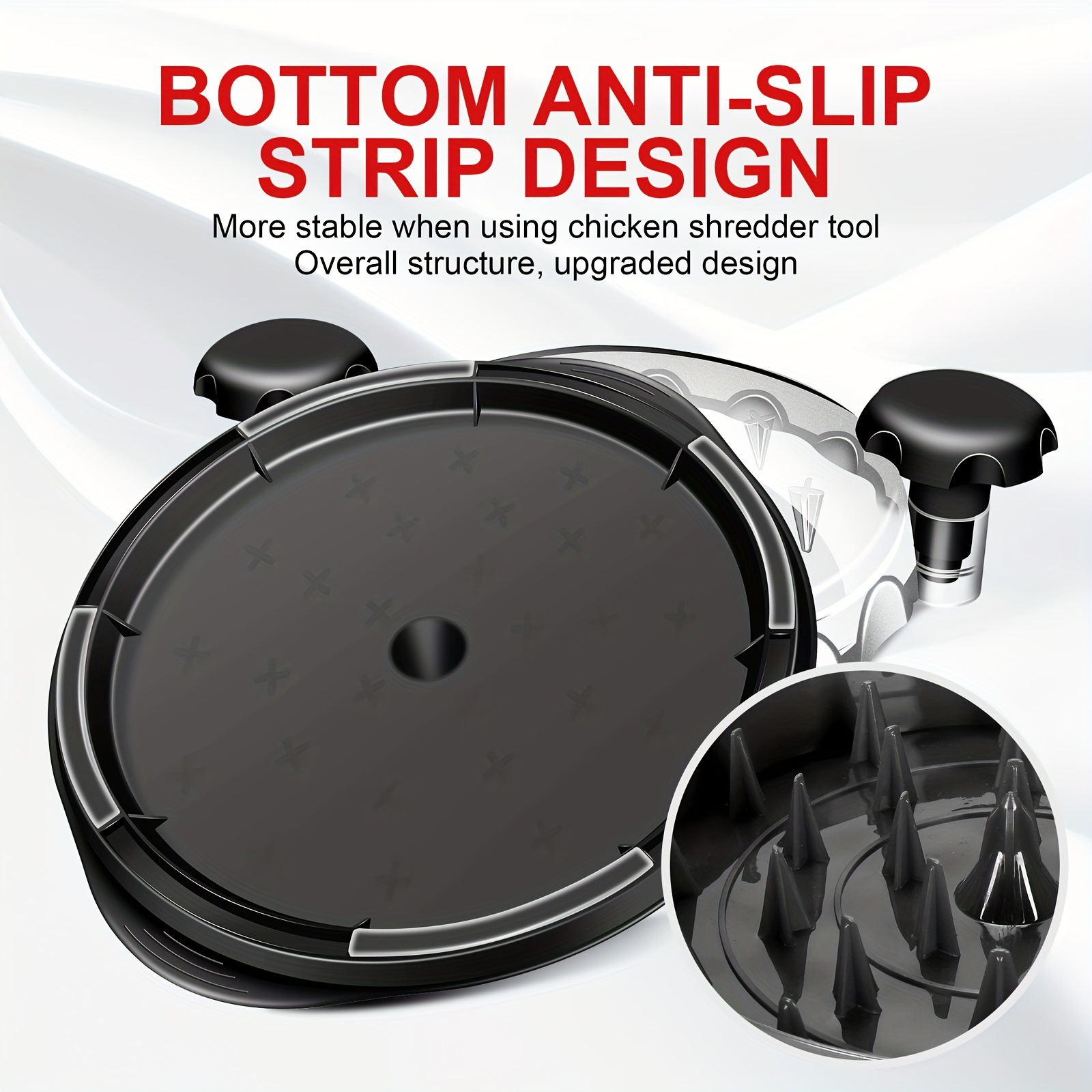 Chicken Shredder machine Chicken mincer shredded separation shredded meat mincer transparent cover