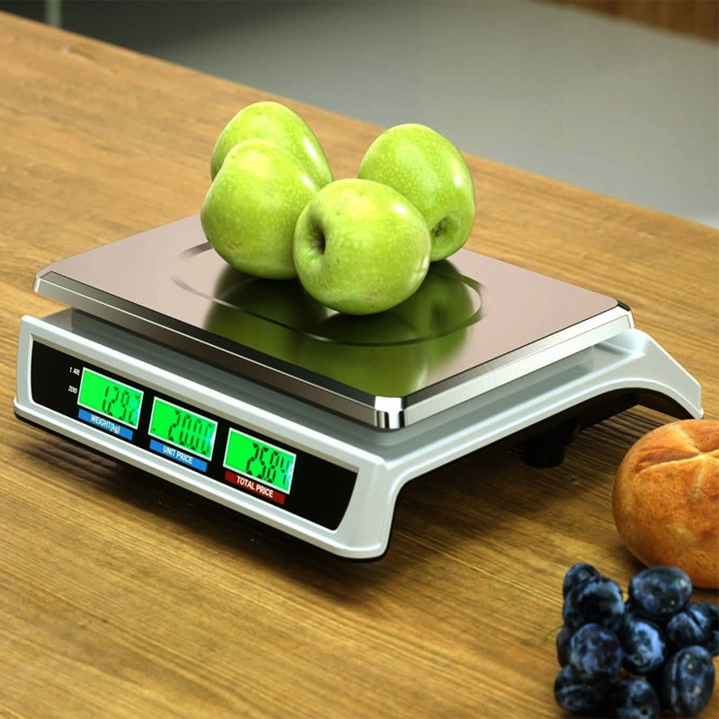 Foreign Trade English 809 Digital Price Scale Digital Bench Scale 869 Table Scale 30Kg/40Kg Fruit and Vegetable Selling Scale