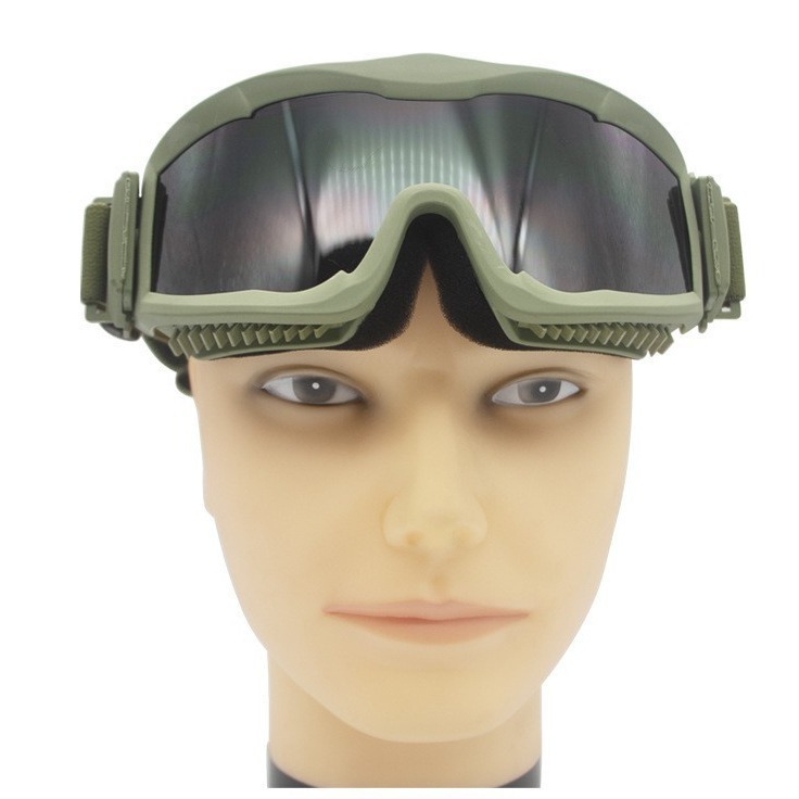 Spot Direct Supply Outdoor Training Alpha Tactical Glasses Goggles Military Fans Windproof, Sand and Impact Resistant Tactical Glasses