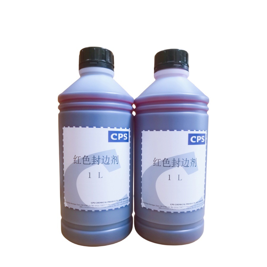 Cps Red Edge Repair Agent, Screen Printing Mesh Edge Sealing Red Glue, Universal Anti-Seepage Ink for Aluminum Frame and Wooden Frame