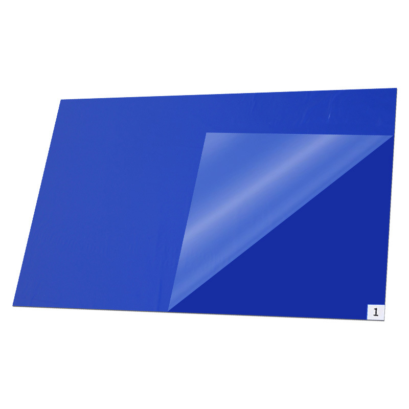 Factory wholesale tearable blue dust pad 26*45 pedal dust pad 66x 115cm dust-free room dust pad
