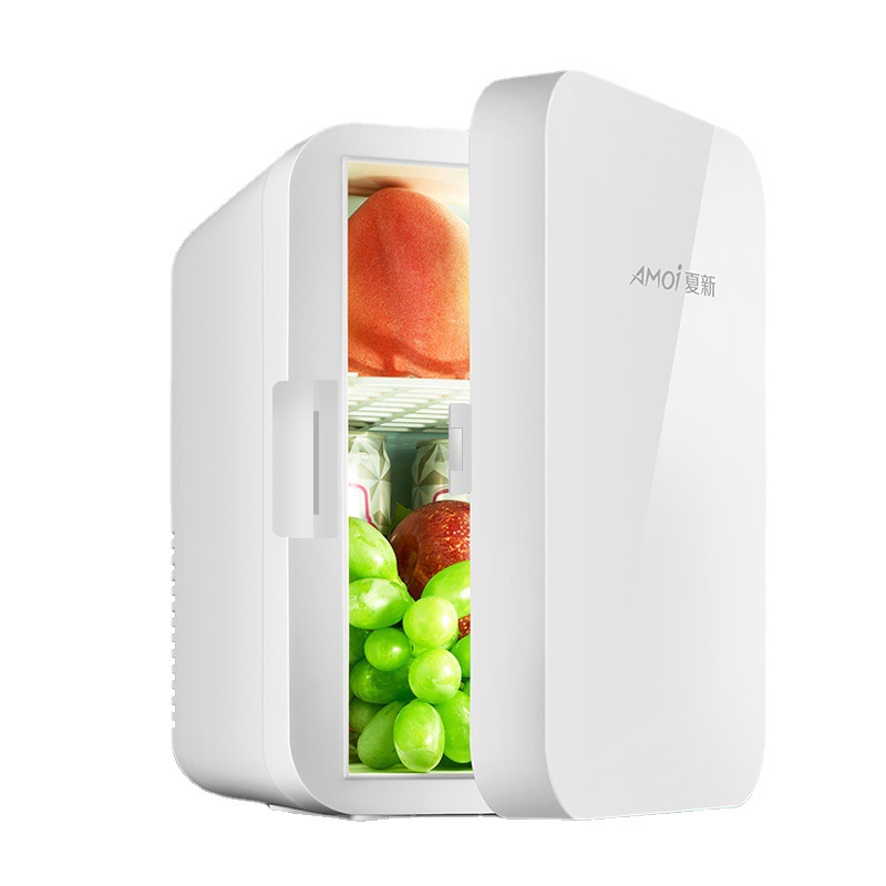 Xia Xin 8L Car Refrigerator Car Home Dual-use Semiconductor Refrigeration Refrigerator Dormitory Mask Medicine Small Refrigerator